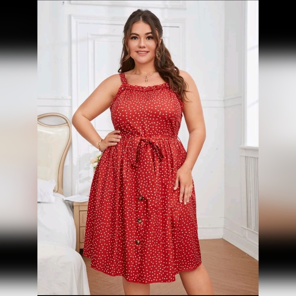 Red Polka Dot Dress